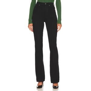 7 For All Mankind Black Ultra High Rise Dojo Denim Jeans Size 24